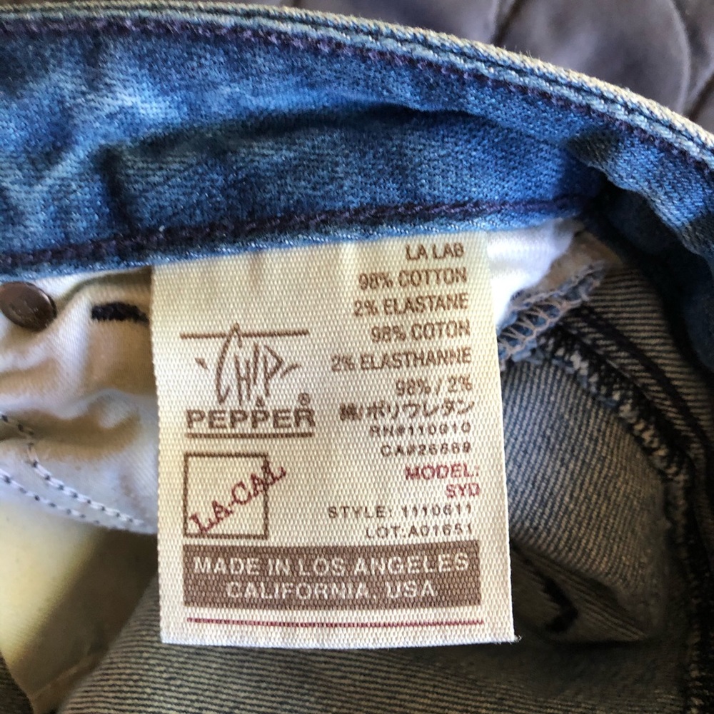 Vintage Chip & Pepper Syd skinny jeans - Picture 3 of 8